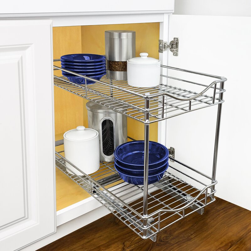 Lynk Professional 2 Tier Sliding Under Pull Out Drawer
